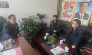 ​中国人民人寿保险公司西藏自治区分公司党委班子拜访中国人民银行日喀则市中心支行领导