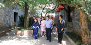 成都市民宗局主要领导赴新津调研 寺观教堂安全工作及文化建设工作